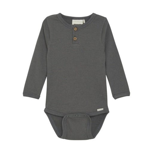 MinyMo Ribbed Onesie