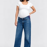 Joe's Jeans The Ryan Maternity Low Slung Baggy Jean, Pinnacle, front view