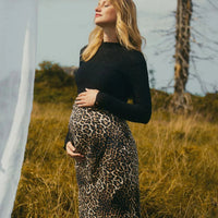 Léa Maternity Wrap Skirt