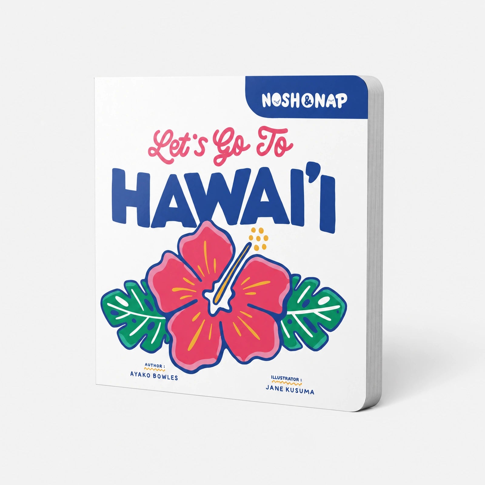 Let's Go To Hawaii Book — front view