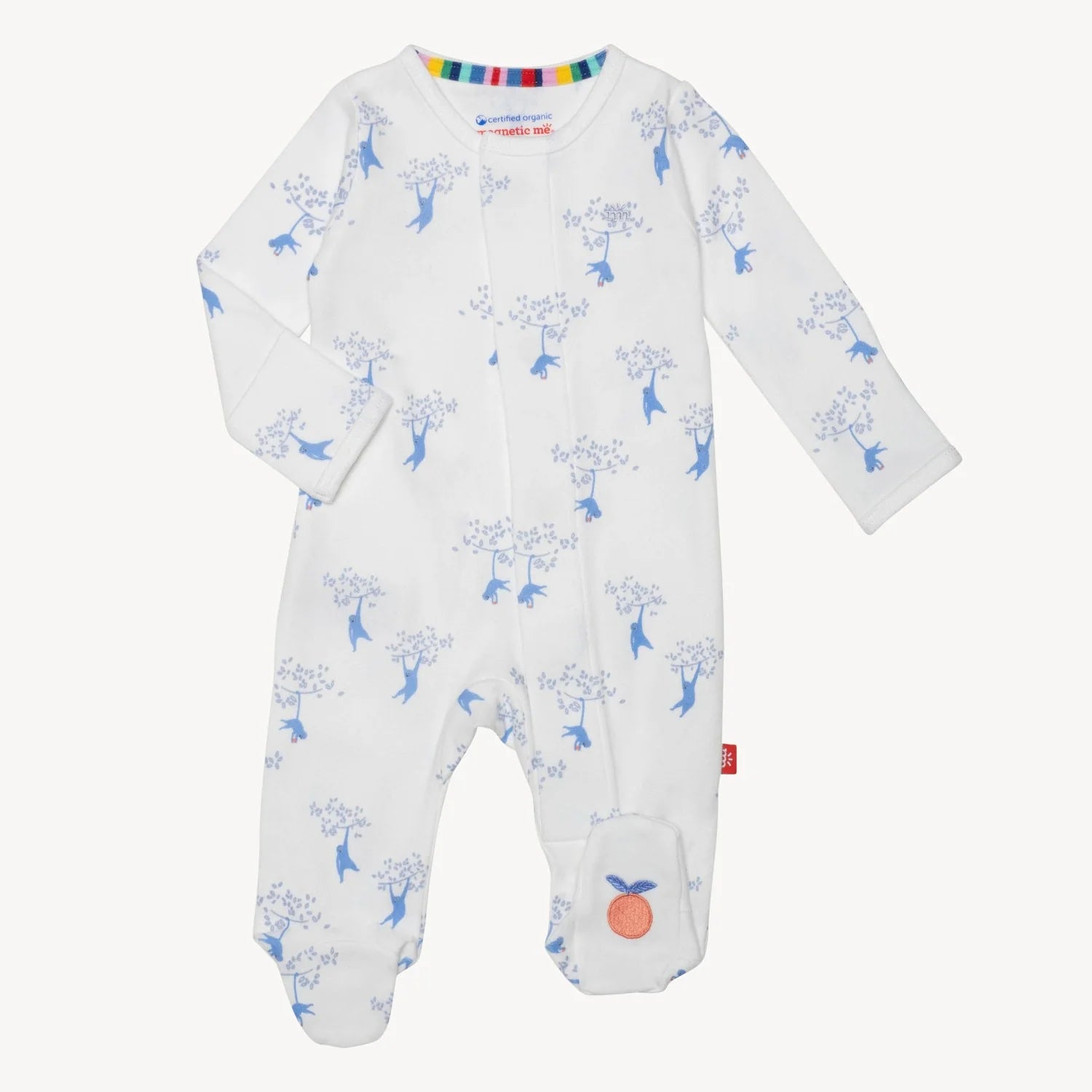 Organic Cotton Magnetic Parent Favorite Footie