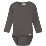 Long-Sleeve Ribbed Bodysuit