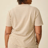 Luxe Terry Split Hem Tee