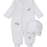 Fun on the Farm Snap Footie with Hat