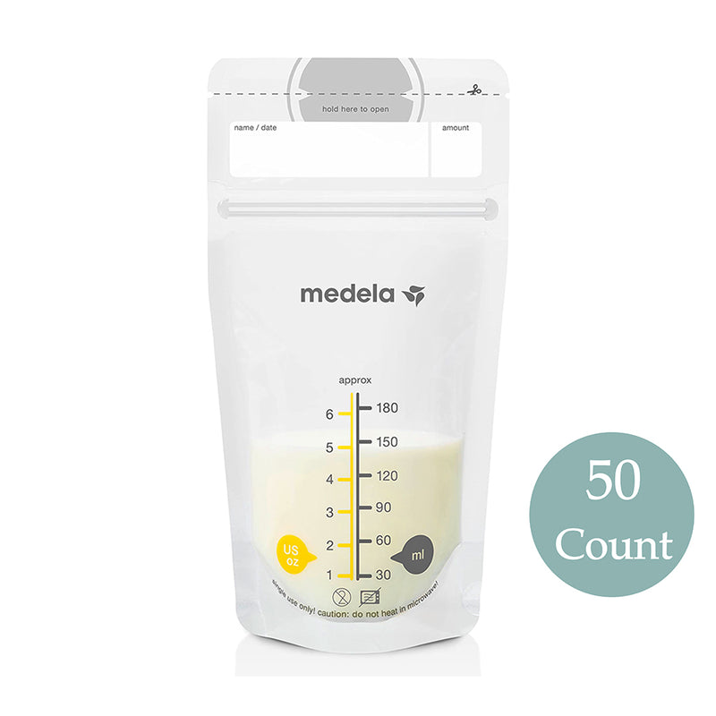 Breast Milk Storage Bags - 50 Count