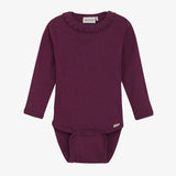 Long-Sleeve Ribbed Bodysuit