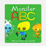 Monster ABC Board Book — front view