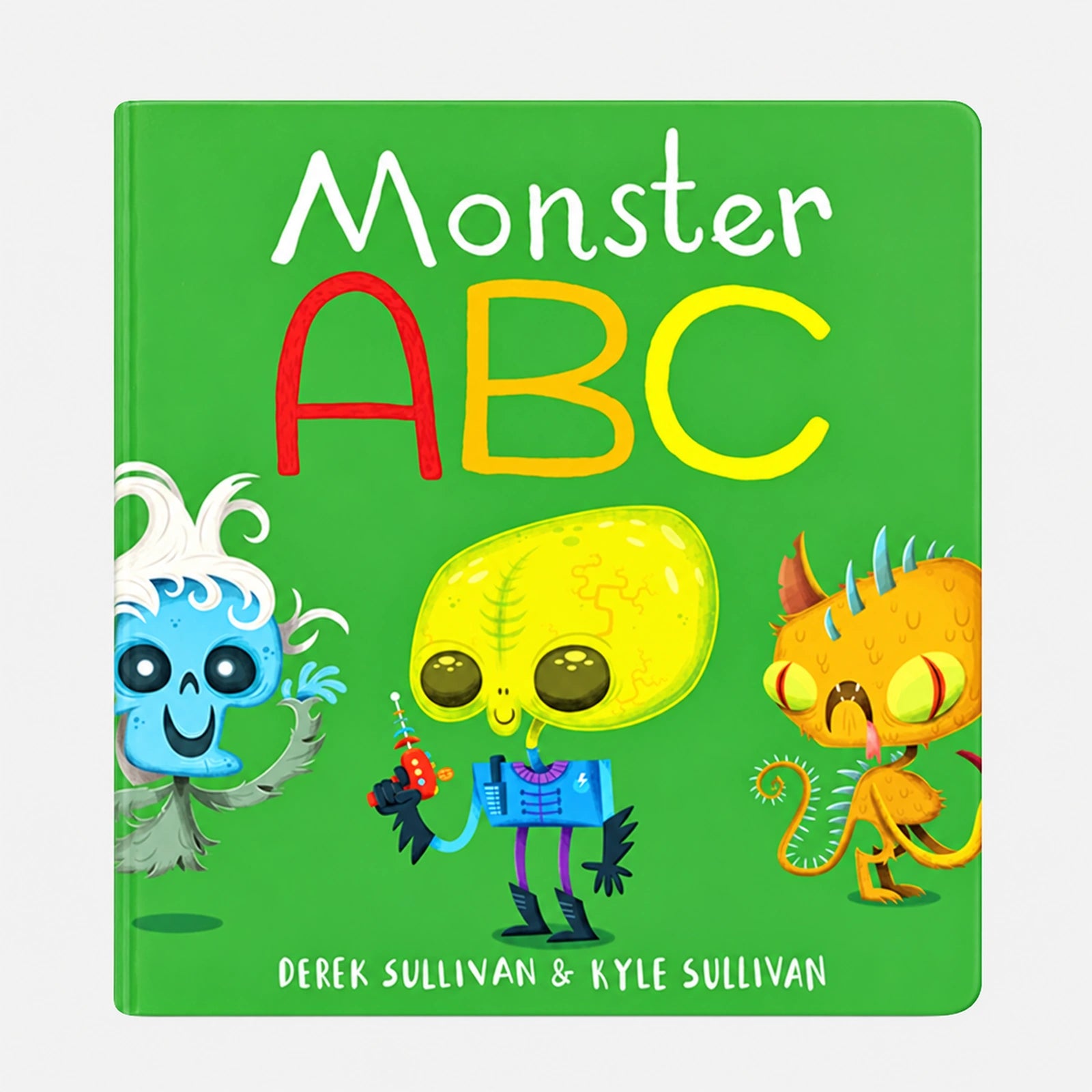 Monster ABC Board Book — front view