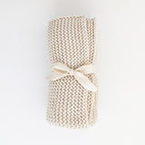 Garter Stitch Knit Blanket