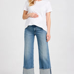 Sasha Ankle Maternity with Wide Cuff — front view