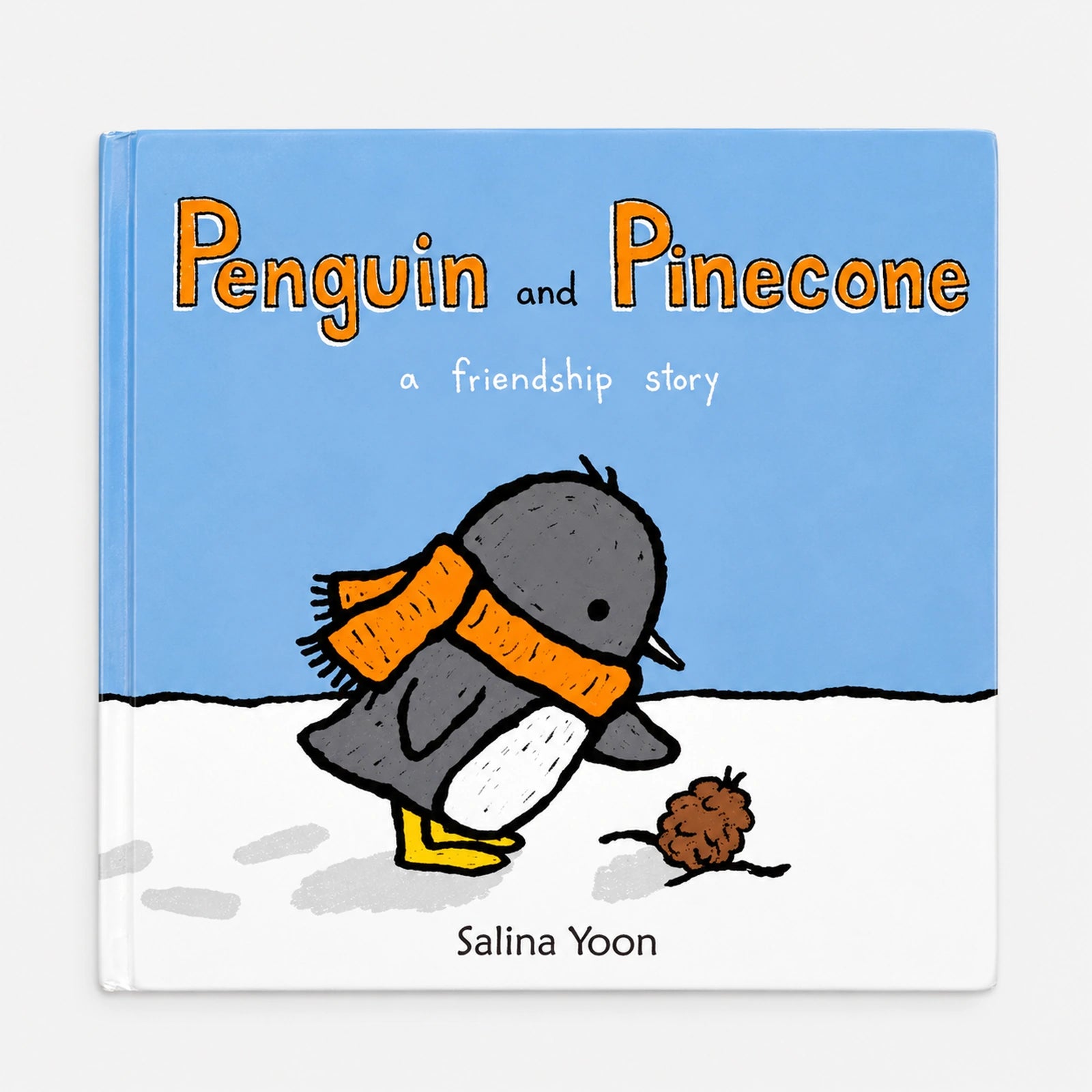 Penguin and Pinecone — front view