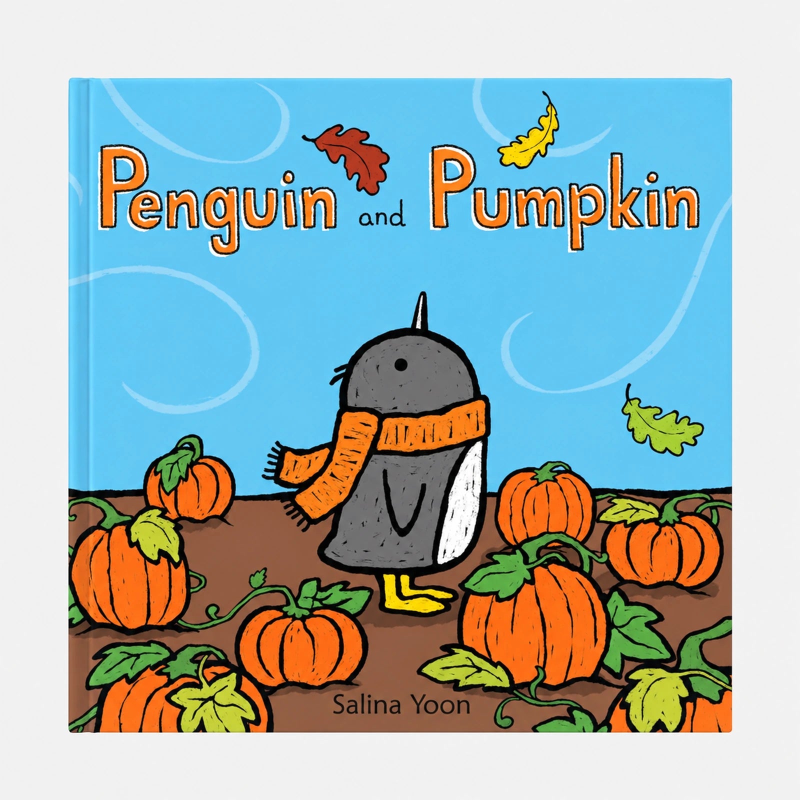 Penguin + Pumpkin — front view