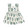 Marceline Dress- Blue Botanical