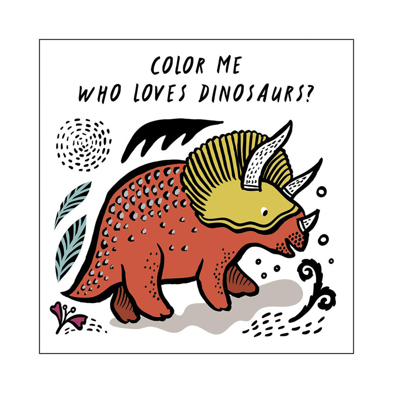 Color Me: Who Loves Dinosaurs?