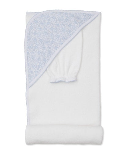 Hooded Towel + Mitt Set