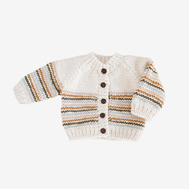 Rainbow Stripe Cardigan