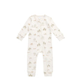 Organic Cotton Reese Zip Onepiece