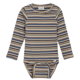 Ribbed Striped Bodysuit