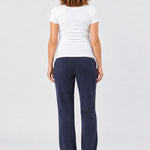 Ripe Relax Jogger, Navy, back view