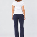 Ripe Relax Jogger, Navy, back view