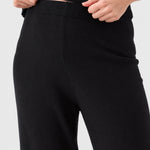 Ripe Ryan Knit Pant, Black, detail view