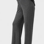 Ripe Super Soft Lounge Pant, Charcoal Marle, detail view