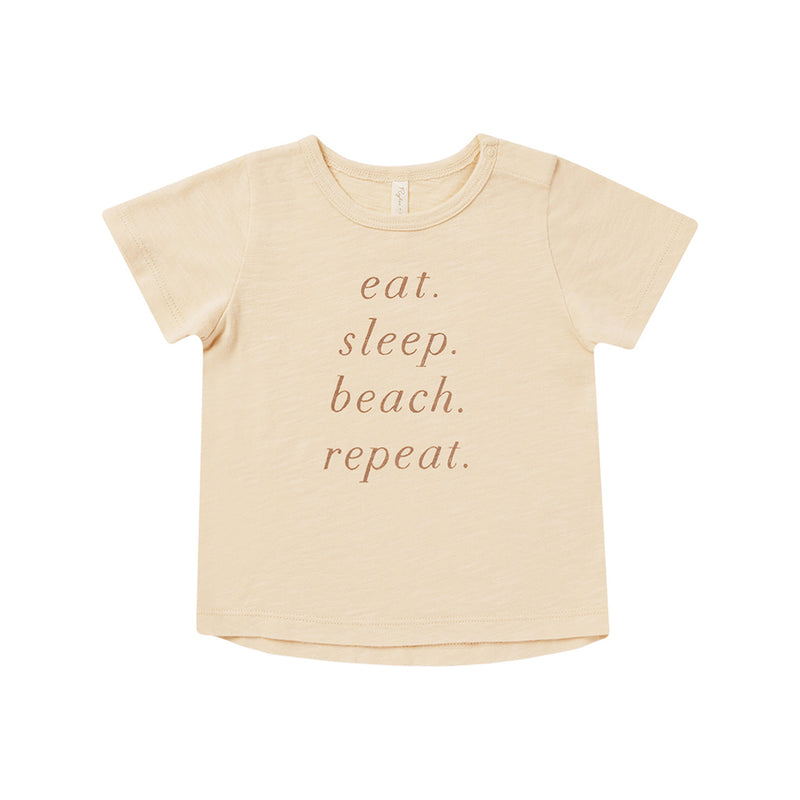 Basic Tee- Eat Sleep Beach Repeat