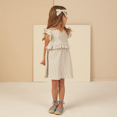 Brielle Dress- Ocean Stripe