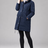3 in 1 Winter Maternity Parka — front view