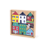 Set of 36 wooden blocks City - Cross Roads