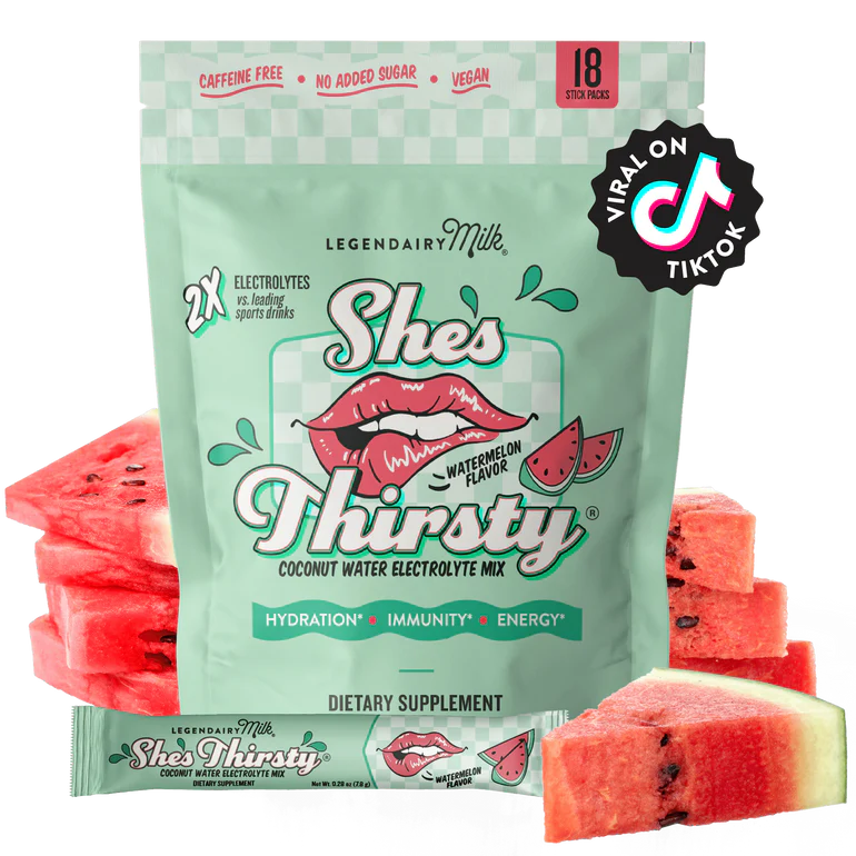 She’s Thirsty Coconut Water Electrolyte Mix