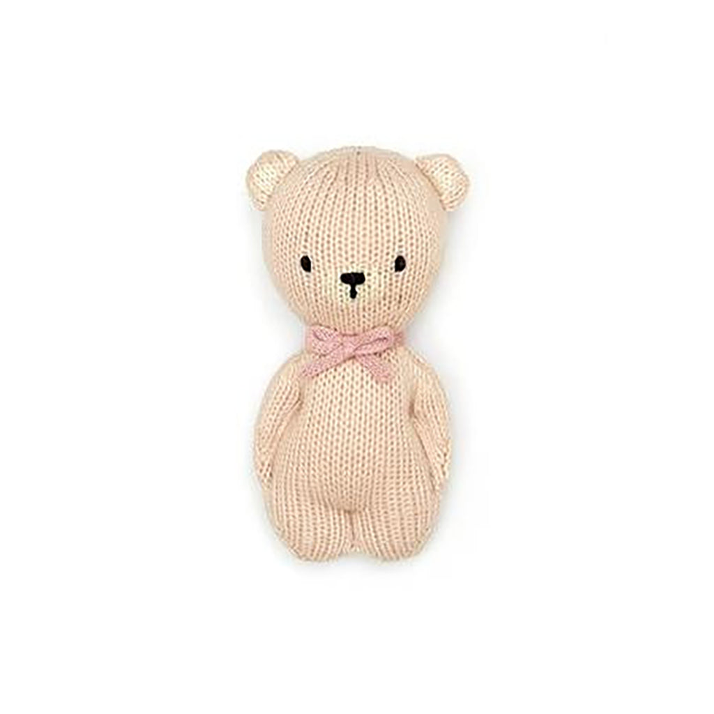 Soft Knit Bear Rattle