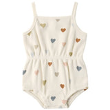 Waffle Cinch Romper