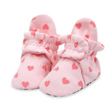 Simply Hearts Organic Cotton Baby Bootie