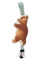 Brown Bear travel toy pull plush