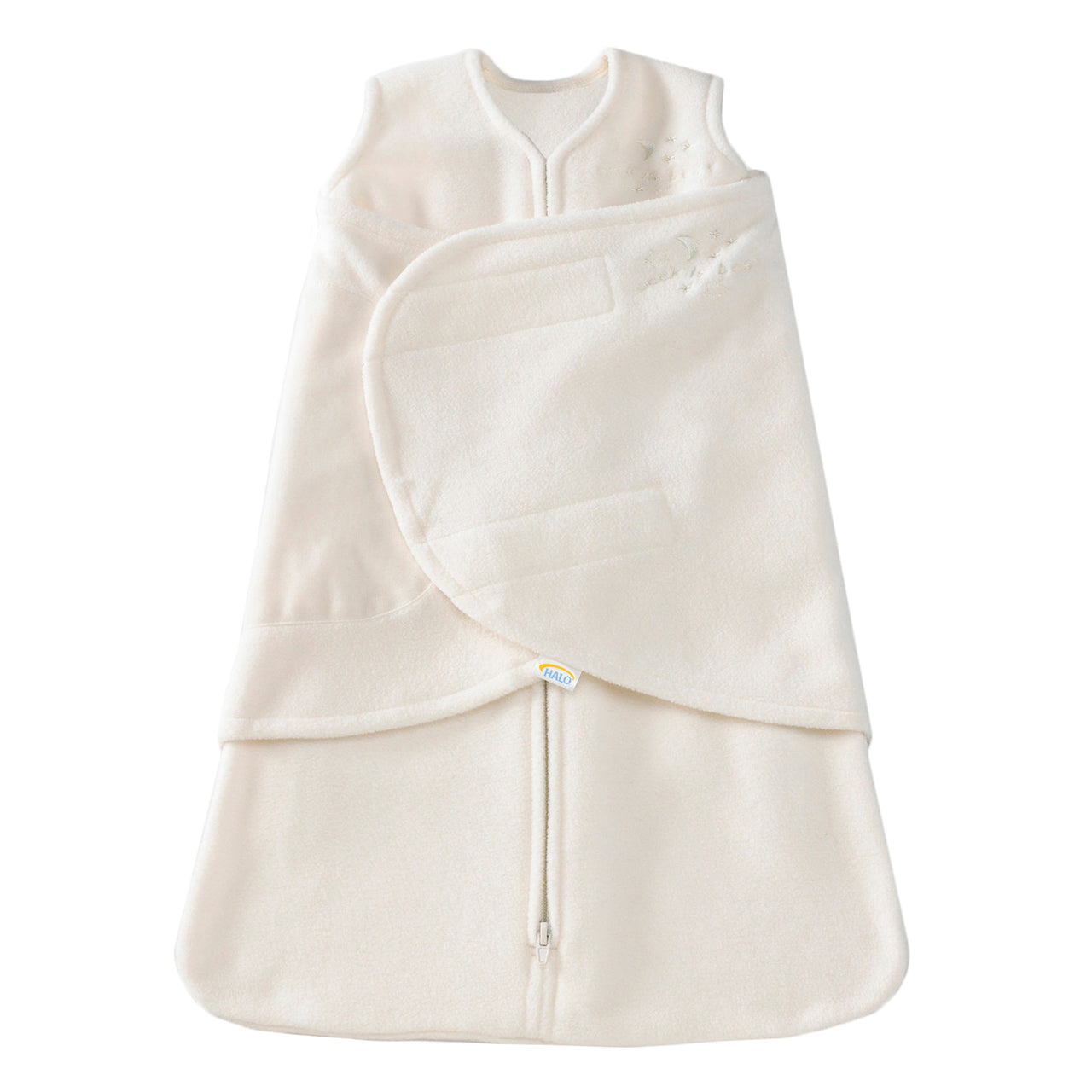 fleece sleep sack swaddle cream