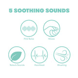 2-in-1 Portable Sound Machine + Nightlight