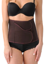 Belly Bandit BFF postpartum support wrap in brown for stomach compression after birth