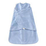 fleece sleep sack swaddle blue