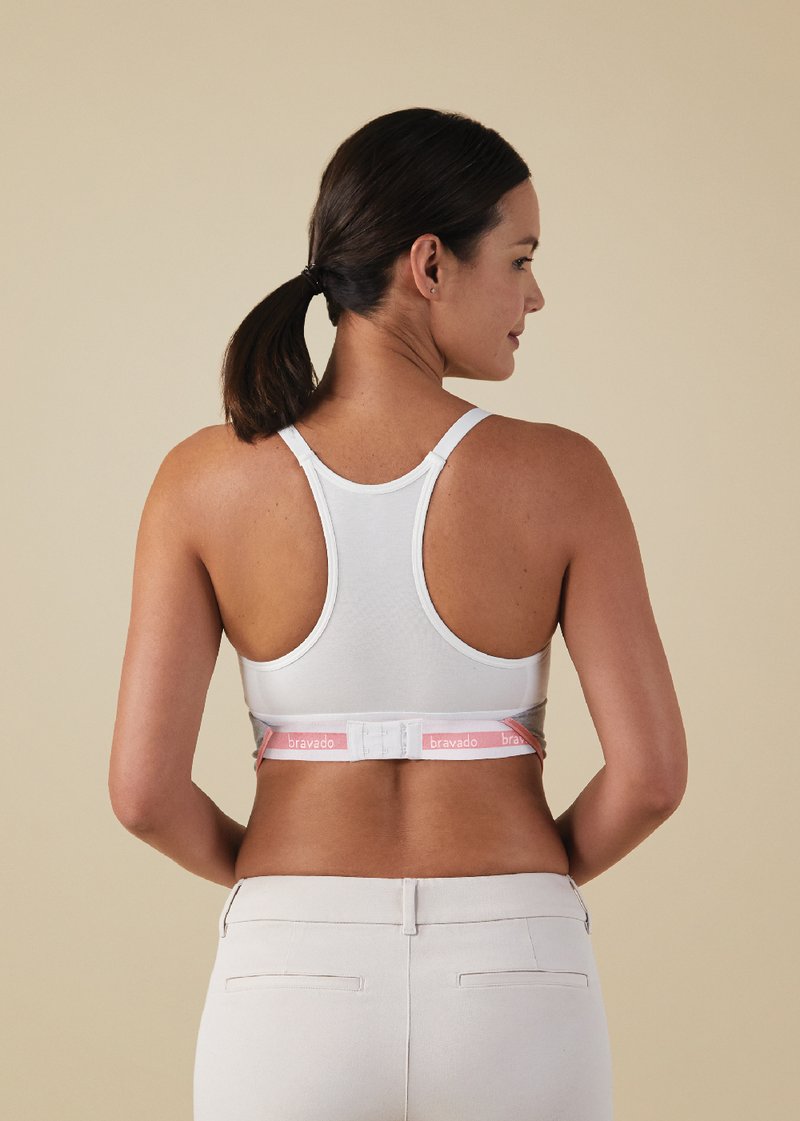 Hands-free™ Pumping Bustier White