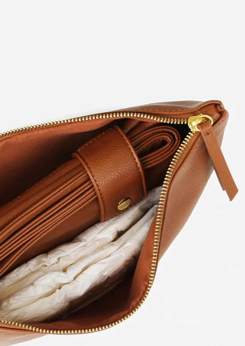 The Vegan Leather Changing Clutch