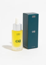 Face and Belly oil with organic ingredients and glass dropper by Mother Mother