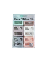 Stack N Chew  Mini Cubes Pastel