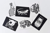 Art Cards for Baby, Black and White Baby Cards - Pets Collection