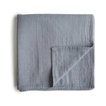 Mushie Organic Swaddle Blanket