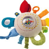 Teether Cuddly Rainbow Round