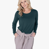 Bamboo Nursing + Maternity Long Sleeve T-Shirt