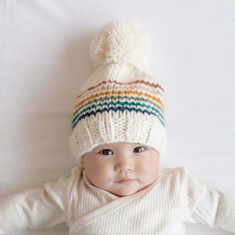 Rainbow Stripe Hat